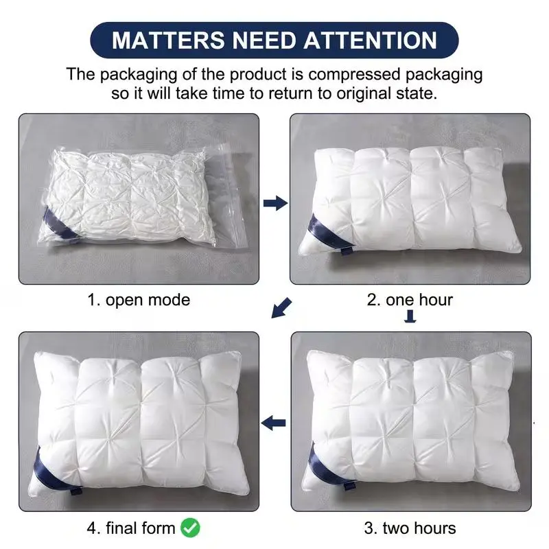 2x Premium Hotelqualität Kissen (Sofort-Rückfederung | Maximaler Schlafkomfort & Anti-Nackenschmerz) - Image 3